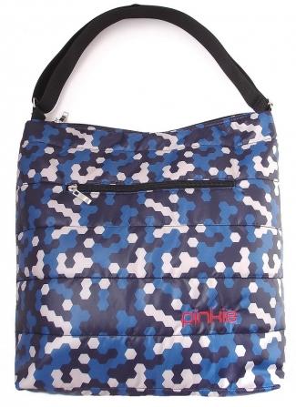 Pinkie veľká taška na kočík blue camo, pinkie