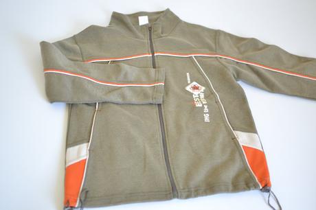 Khaki mikina 146/152, 146