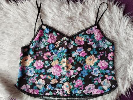 Crop top tielko, 
