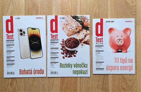 Časopis dtest - testy a recenzie tovaru,