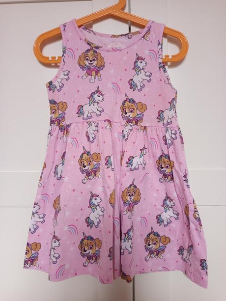 Šaty pre dievčatá 4-5r, 110
