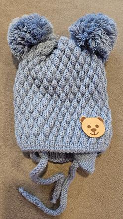 Zimná čiapka na zaviazanie, 42 / 68