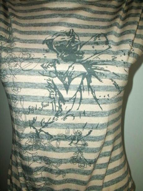 Trendy predĺžené tričko, m