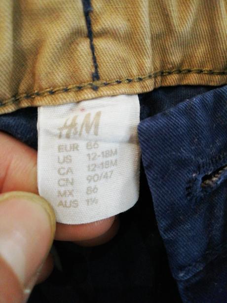 Nohavice h&m, h&m,86