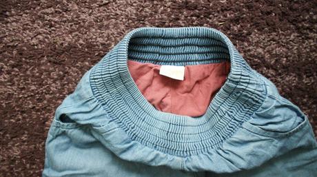 Zateplene riflové háremky - pudláče, lindex,68