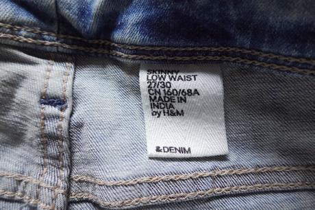 Dámske rifle h&m skinny, h&m,s