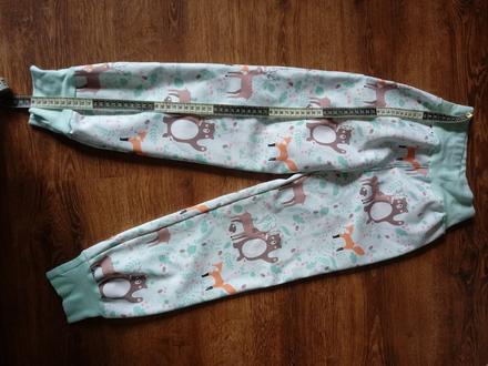 Softshelové nohavice, 128