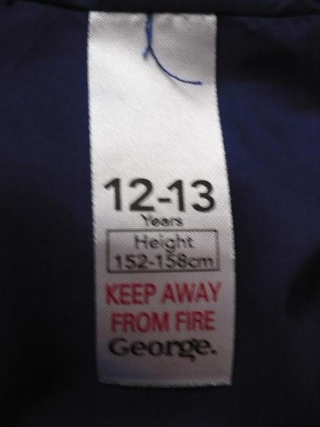 Modré šatičky s hviezdičkami, george,152