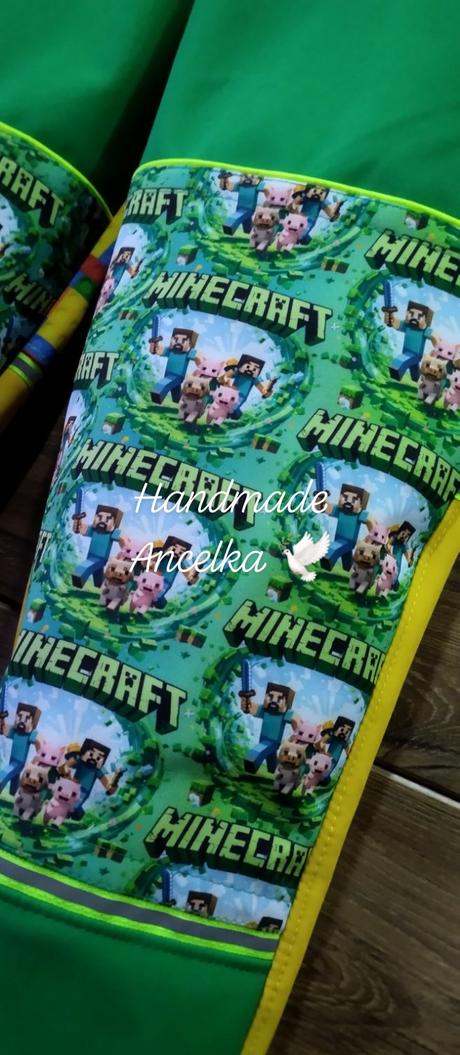 Zimné softshellky kombin.s reflexnym prvkom, 74 - 164