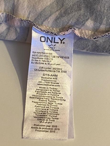 Only - tričko / top s odhalenými ramenami, only,s