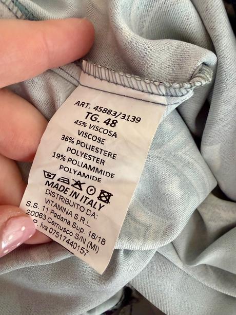 Elegantné šaty made in italy, s