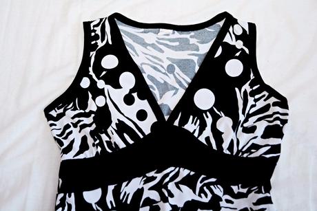 Predĺžený top- tričko, s