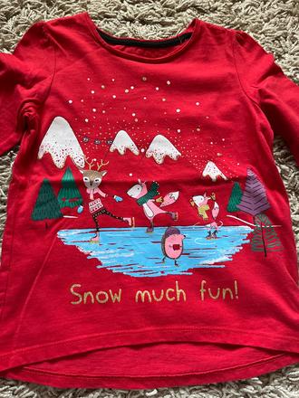 Tričko so zimnou tématikou, pepco,122