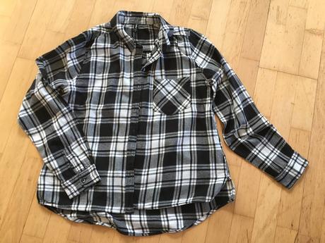 Flanelova košeľa, fishbone,s