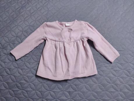 F&f makky ruzovy svetrik, f&f,80