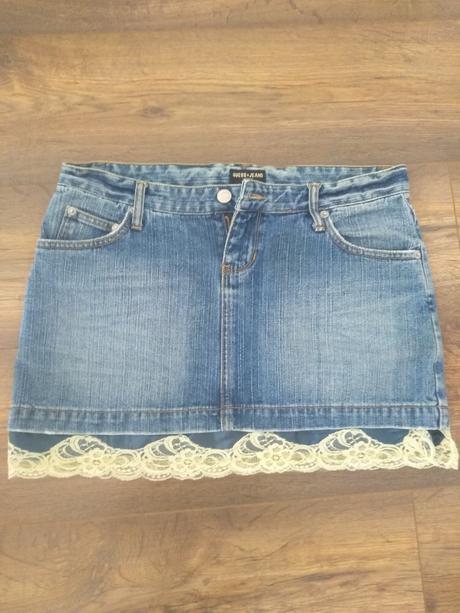 Riflová sukňa, guess,28