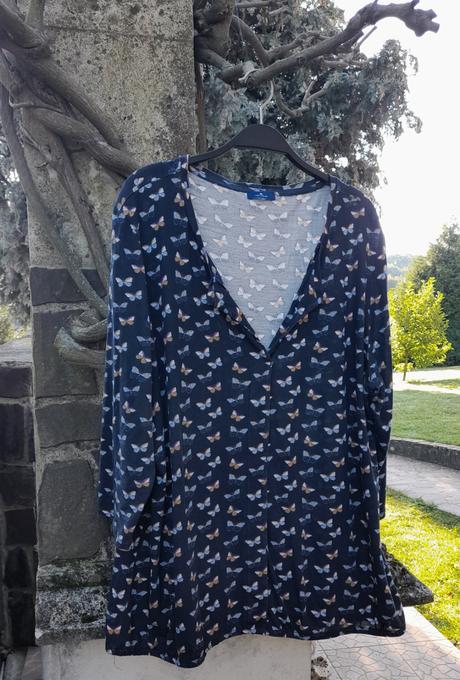 Blúzka s motýľmi, tom tailor,50