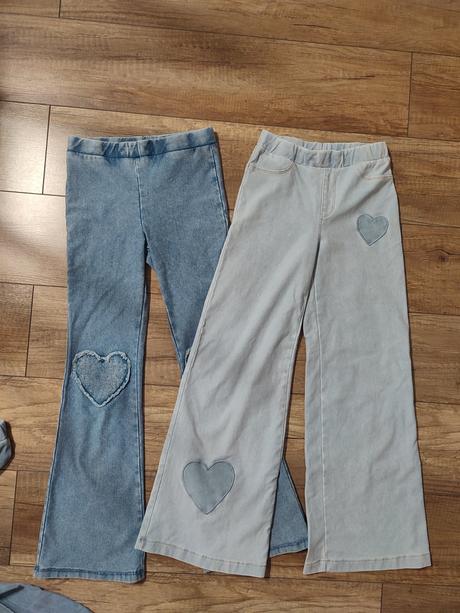 Dievčenské nohavice, h&m,128