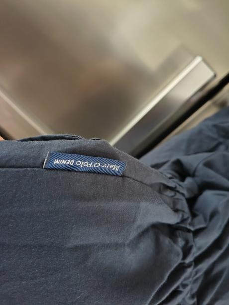 Marco polo prechodná tmavo modrá parka m-l, marc o´polo,m
