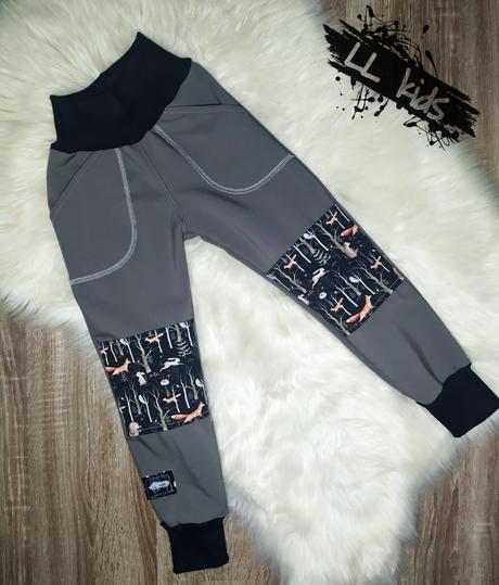 Softshellove nohavice, 86 - 128