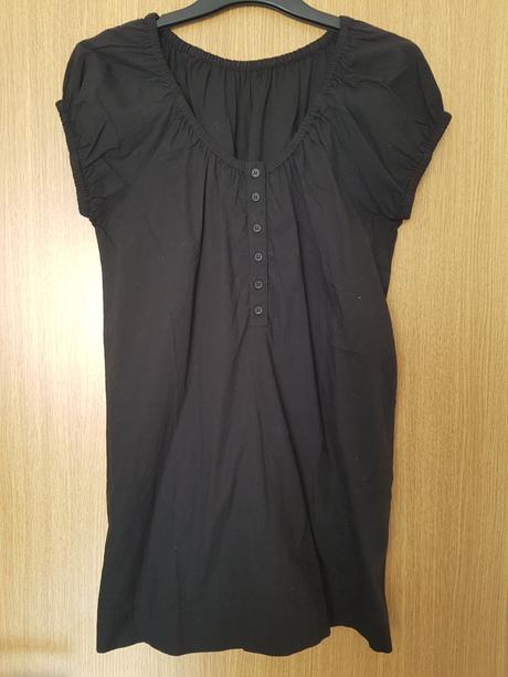 Dlhsia bluzka  / tunika - prirodny material, reserved,s