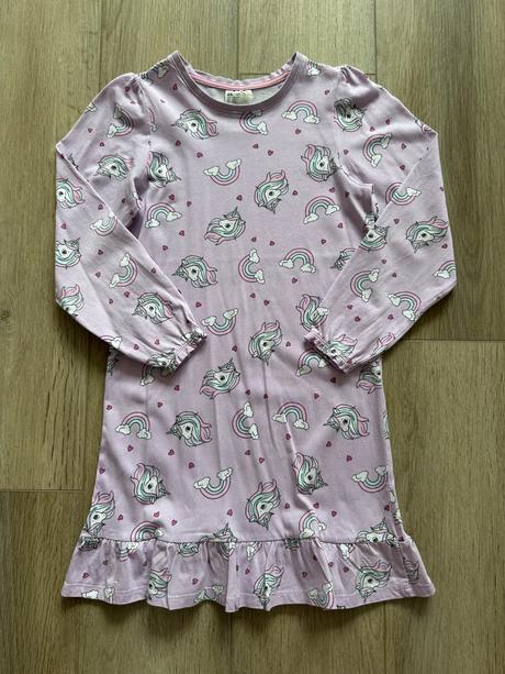 Nočná košeľa h&m 122/128 unicorn, h&m,122