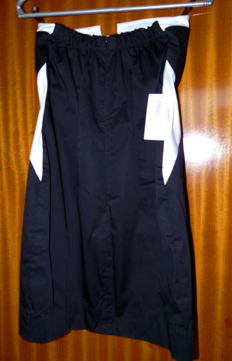 Luxusné čierne-biele šatičky, veľ. 38/m, 38