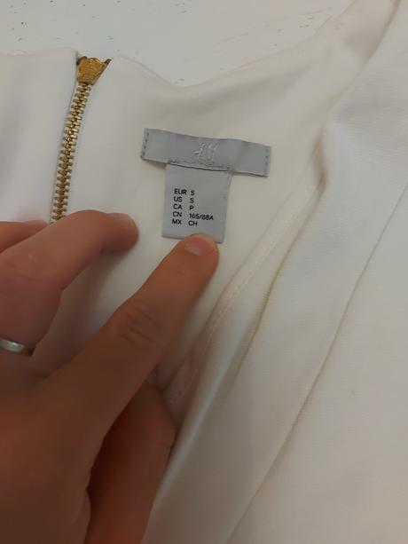 Asymetrická blúzka, h&m,s