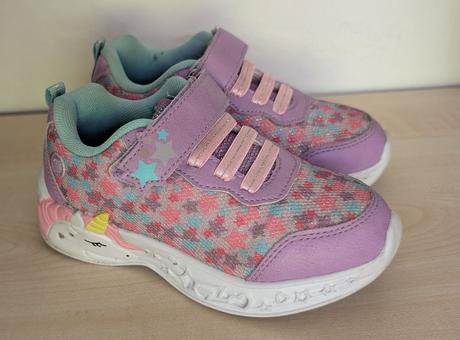 Svietiace tenisky 26 jednorožec, 26