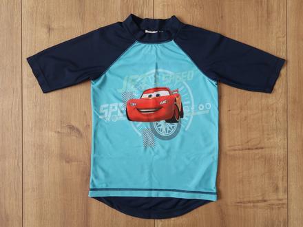 Plavkové kúpacie tričko do vody s uv - h&m 110/116, h&m,110