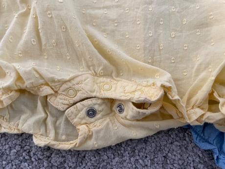 H&m 2x overal letný na ramienka so zapínanim 98, h&m,98