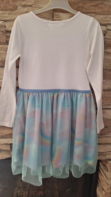 Šaty s dúhou, h&m,122