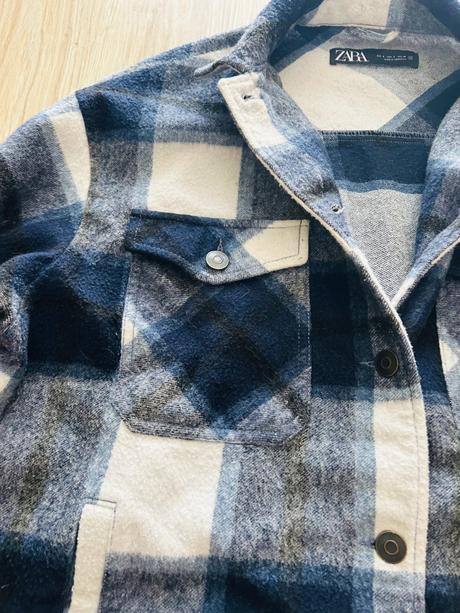 Skvelá károvaná košeľa/kabát značky zara, zara,s