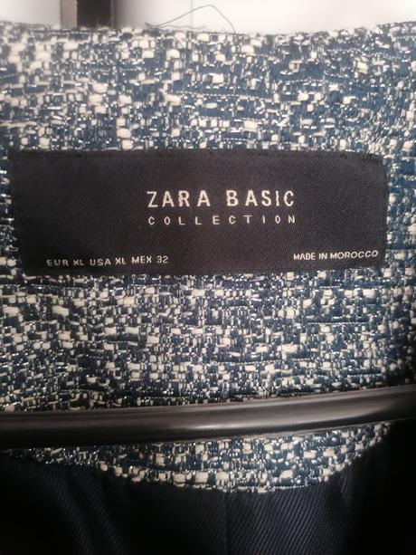 Kabát zara veľ. xl, zara,xl