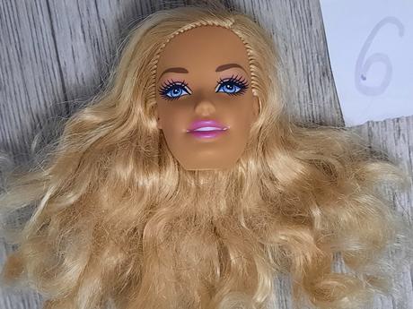 Hlavy pre barbie bábiky - bez tela, iba hlavy,