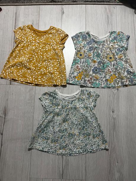 Kvietkované kratkorukavove tricka, next,92