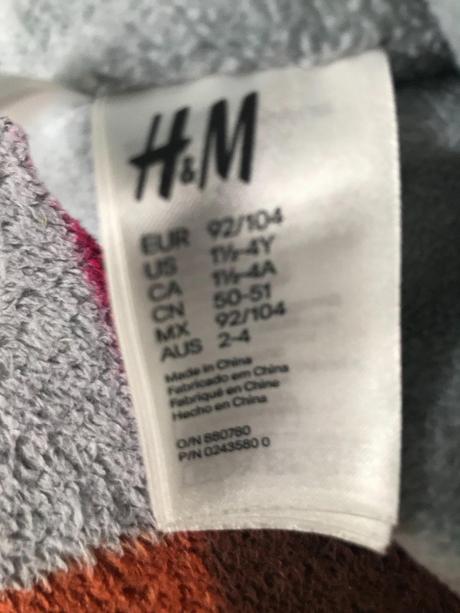 Ciapka zn.h&m vel. 92-104, h&m,92