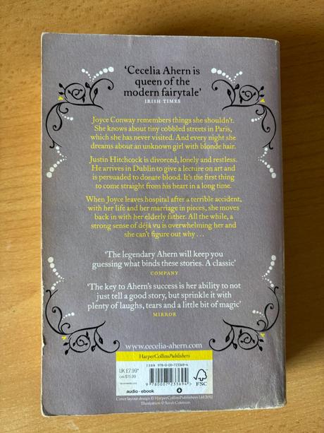 Kniha thanks for the memories (cecelia ahern), 