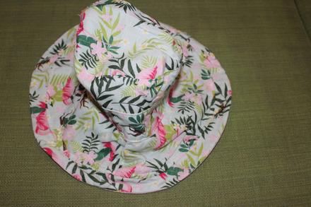 Obojstranný letný klobúk xs-m, s