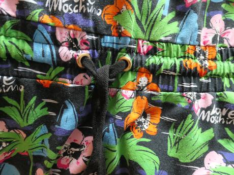 Love moschino ikon damske letne top saticky m/l, moschino,m