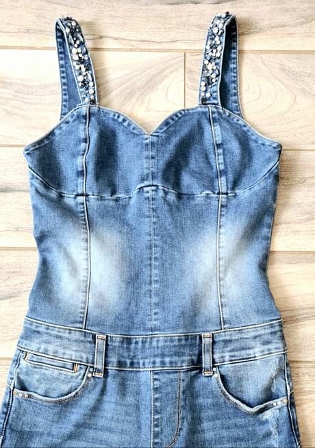 Džínsový overal fracomina, fracomina,s