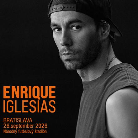 2 vstupenky enrique iglesias 26.9.2026 ba, 