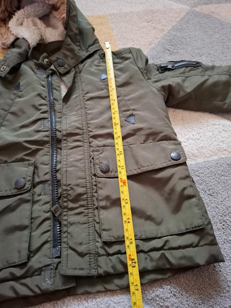 Bunda hm pekný stav, h&m,92