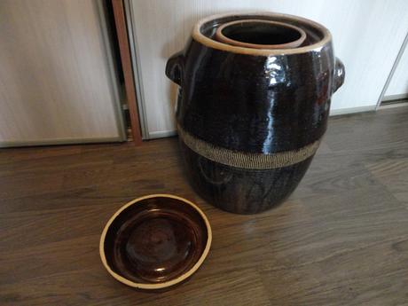 Keramický hrniec na kapustu,