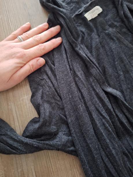 Sivý kratsi cardigan, new look,m