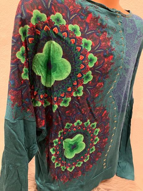 Dievčenské tričko vzorované desigual (104), desigual,104