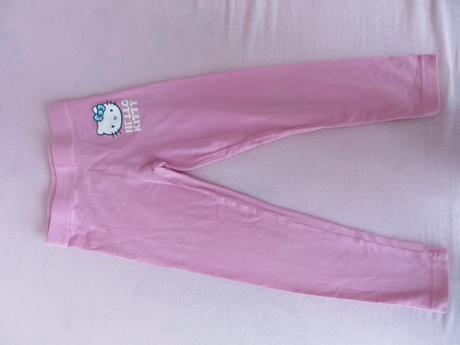 Ružové legíny hello kitty, sanrio,110