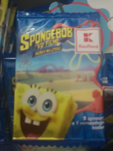 Spongebob spiner z kauflandu 62+2, 