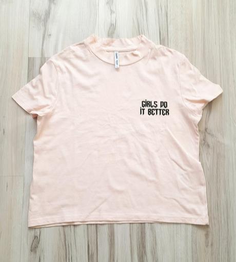 Tričko/top cropp č.s, s