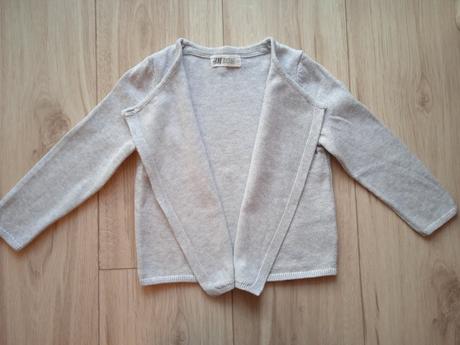 Šedý svetrík / kardigan h&m, veľ.104, h&m,104